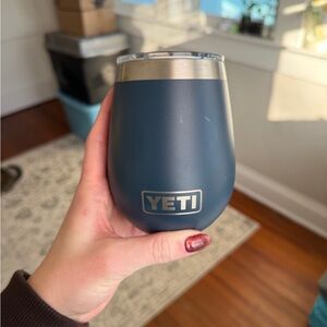 YETI Navy Wine Tumbler